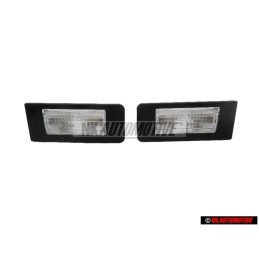 Original Audi SET License Plate Lights Left & Right - TT MK1 (8N)