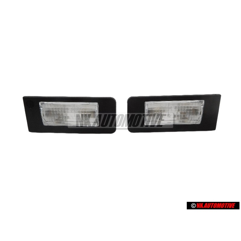 Original Audi SET License Plate Lights Left & Right - TT MK1 (8N)