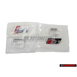 Original Audi SET Front Grill & Rear Boot Badge Emblem - S1 (8X)
