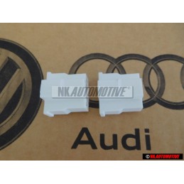 2x Original VW Flat Contact Housing - 161941165
