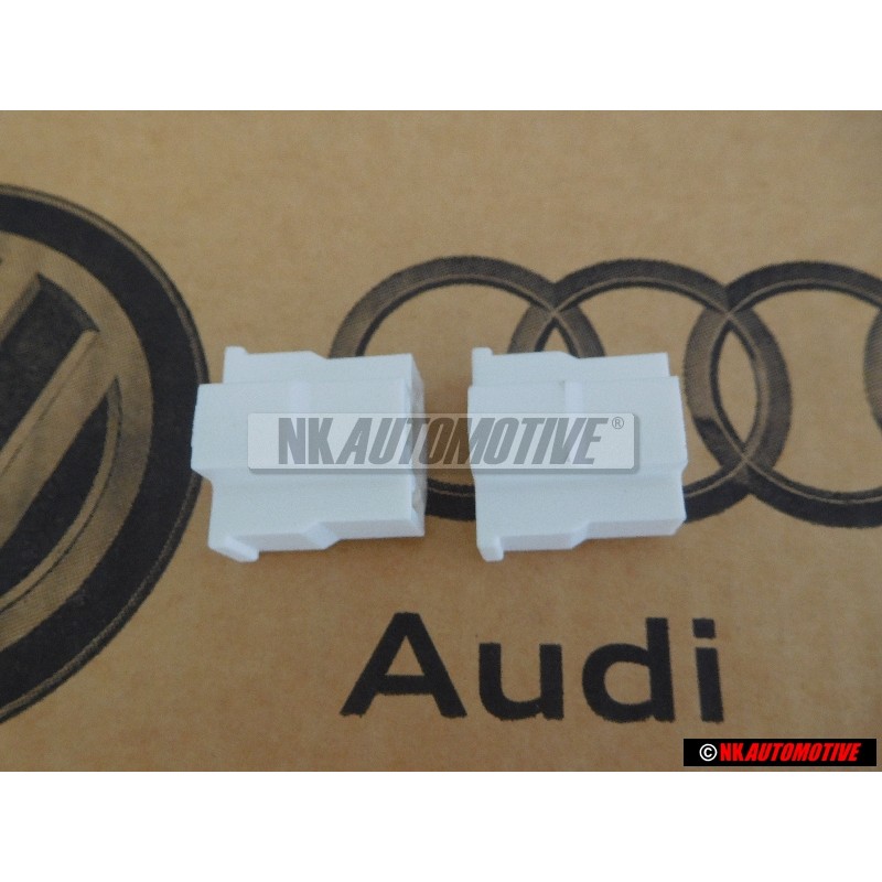 2x Original VW Flat Contact Housing - 161941165