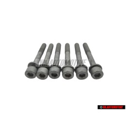 6x Original VW Socket Head Hexagon Bolt M8x65 - N 90144201