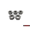 5x Original VW Hexagon Nut Self Locking - N 90074404