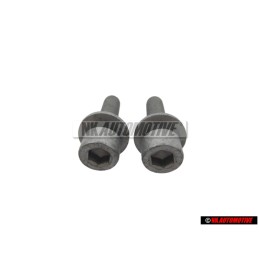 2x Original VW Socket Head Bolt With Hexagon Socket Head - N 10172501
