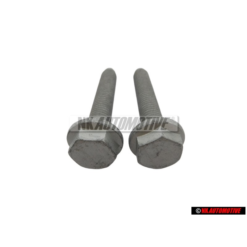 2x Original VW Hex Collared Bolt - N 10286205
