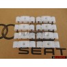 8x Original VW Fuel Line Hose Clip, Clamp, Holder - 191201449