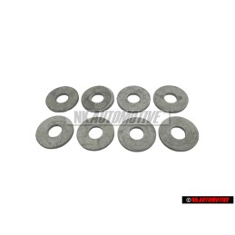 8x Original VW Washer 6.4x18x1.6 - N 01166620