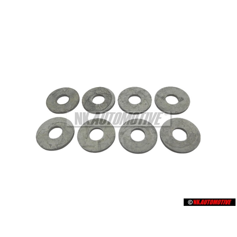 8x Original VW Washer 6.4x18x1.6 - N 01166620
