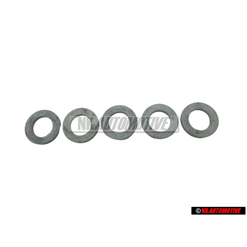 5x Original VW Washer 8.4x15x1.6 - N 01155813