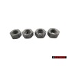 4x Original VW Hexagon Nut Self Locking - N 90074404