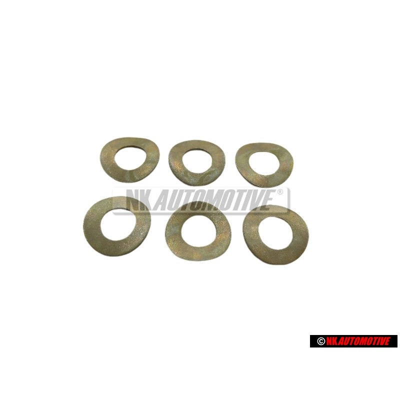 6x Original VW Spring Washer - N 0122283