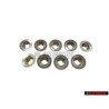 9x Original VW Rear Heat Shield Nut, Thread Cutting - N 0386011