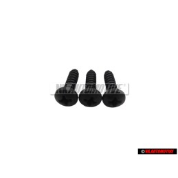 3x Original VW Oval head Panel Screw 4.2X16 - N 0139649