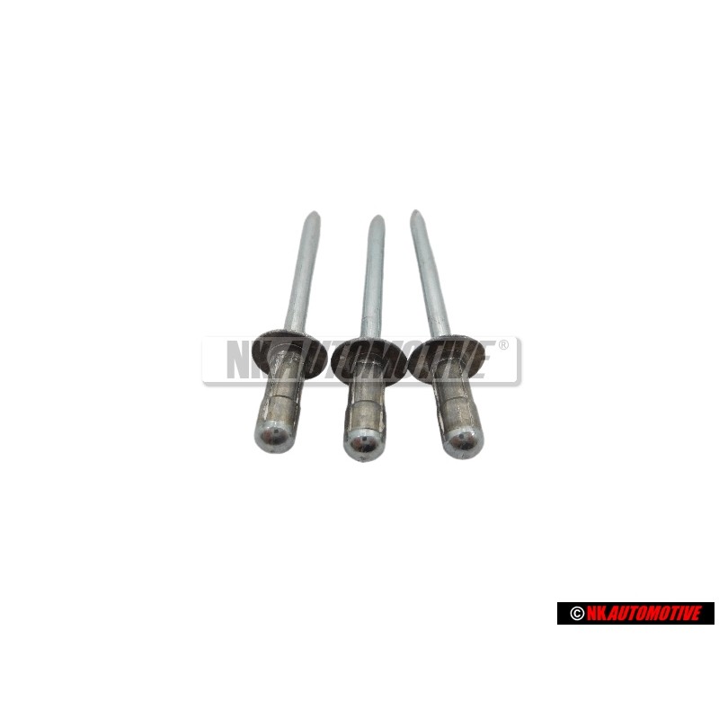 3x Original VW Pop Rivet - N 90437401