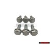 6x Original VW Hex Collared Bolt - N 10070403