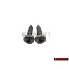 2x Original VW Oval Head Panel Screw Bolt 4.8x19 - N 01397520