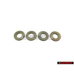 4x Original VW Washer - N 0380101