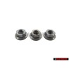 3x Original VW Hexagon Collar Nut M5 - N 10017304