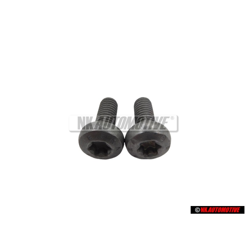 2x Original VW Oval Hexagon Socket Head Bolt M6x15 - N 10029206