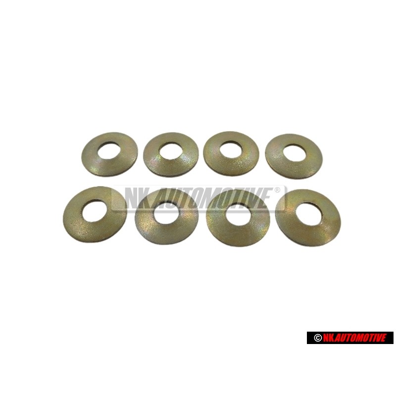 8x Original VW Belleville Concave Spring Washer - 311837943
