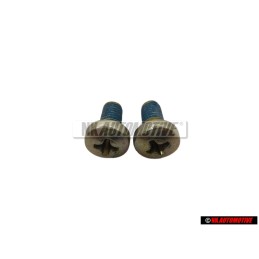 2x Original VW Oval Head Bolt Self Locking - N 01412913