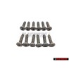 12x Original VW Oval Head Panel Screw Bolt 4.8x19 - N 01397520