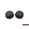 2x Original VW Cover Cap Satin Black - 811857845 01C
