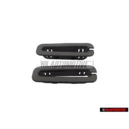 2x Original VW Trim Satin Black - 165857849 01C