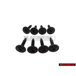 8x Original VW Dashboard Fillister HD Screw Bolt M4x20 - N 90241203