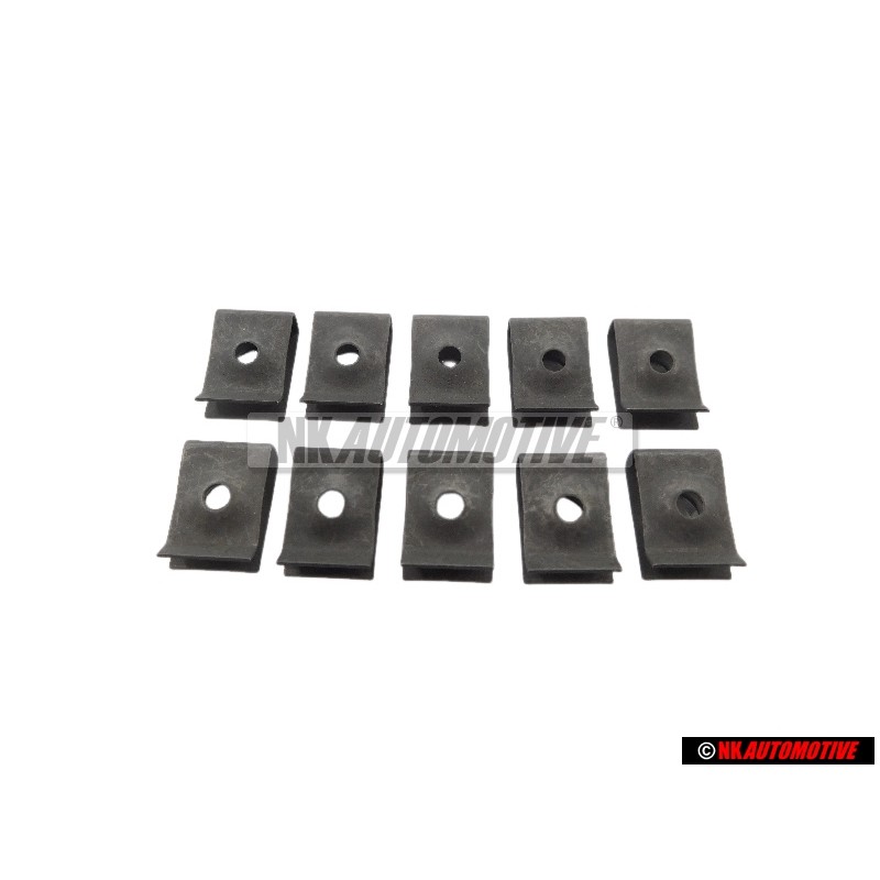 10x Original VW Speed Nut - N 90650101
