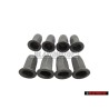 8x Original VW Rivetted Cap Nut - N 90252104