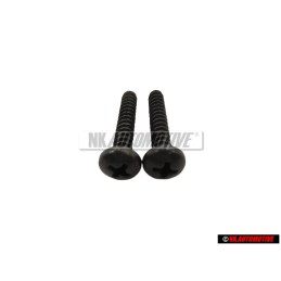 2x Original VW Oval Head Panel Screw - N 0439403