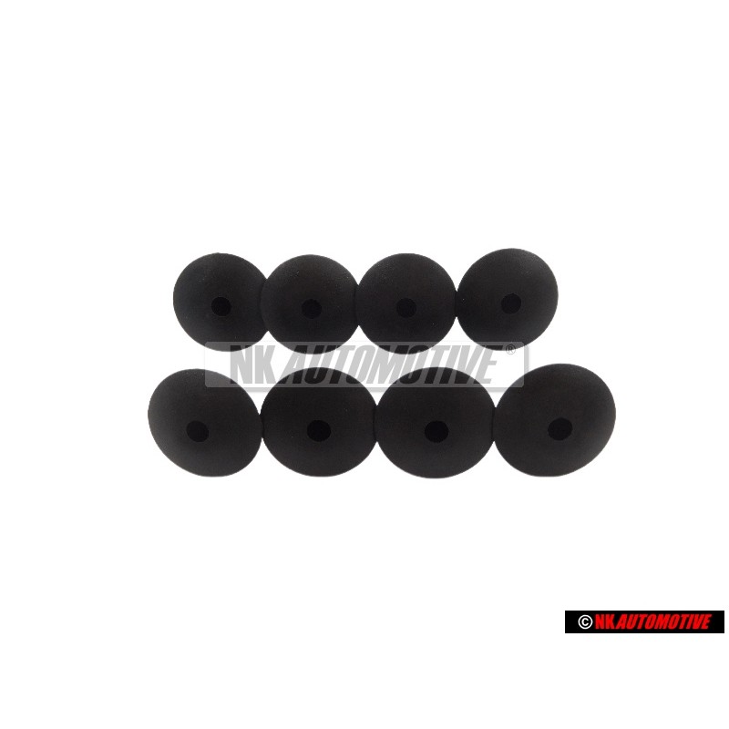 8x Original VW Door Card Panel Trim, Luggage Carpet Clip Bung - 191867199 9B9