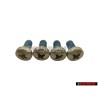 4x Original VW Oval Head Bolt Self Locking - N 01412913