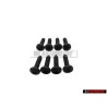 8x Original VW Oval Head Panel Screw 3.5x13 - N 01395819
