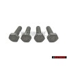 4x Original VW Hexagon Bolt M6x20 - N 01021723