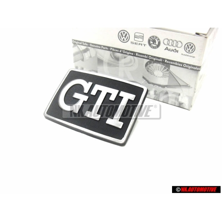 Original VW GTI Side Badge Emblem Chrome - 191853688J GX2