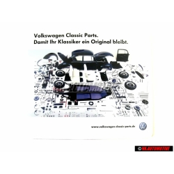 VW Classic Parts Beetle Mousepad - ZCP902232