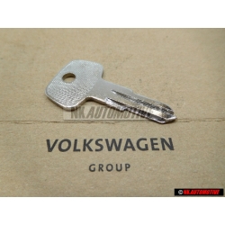 Original VW Blank Key For The Fuel Filler Neck - 111837219A S99
