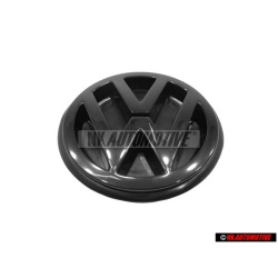 Original VW Rear Badge Emblem Black - 357853601B
