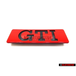Original VW GTI Side Badge Emblem Red - 191853714