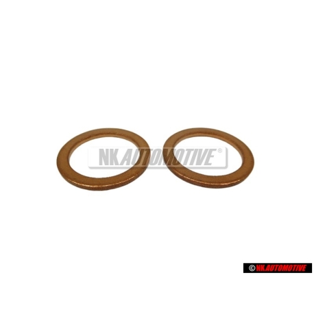 2x Genuine VW Seal Ring - N 0138481