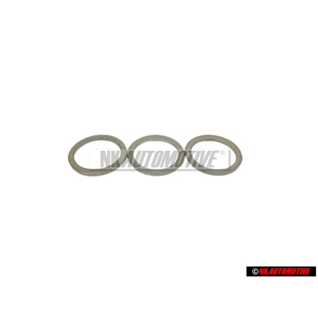 3x Original VW O-ring Sealing Washer 10x13.5 - N 0138115