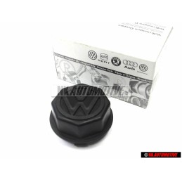 Original VW Wheel Centre Cap Black GT - 111601171