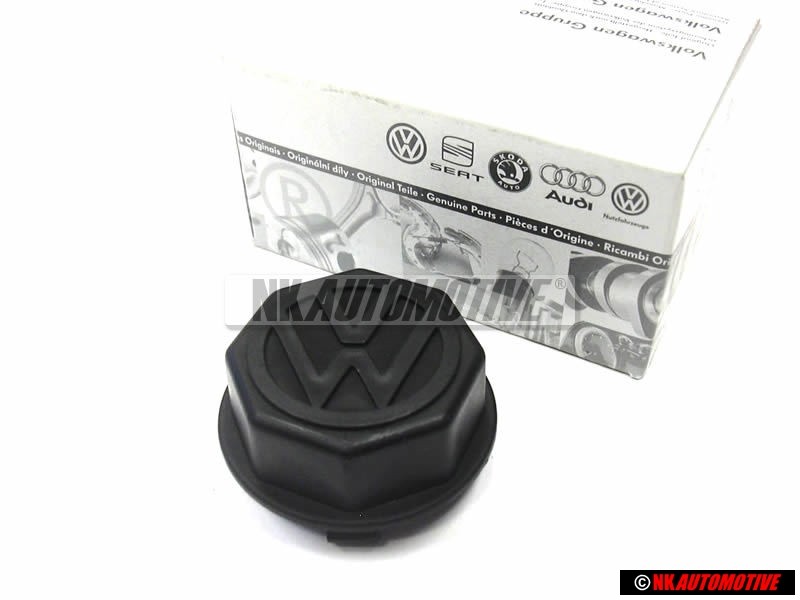 Original VW Wheel Centre Cap Black GT - 111601171