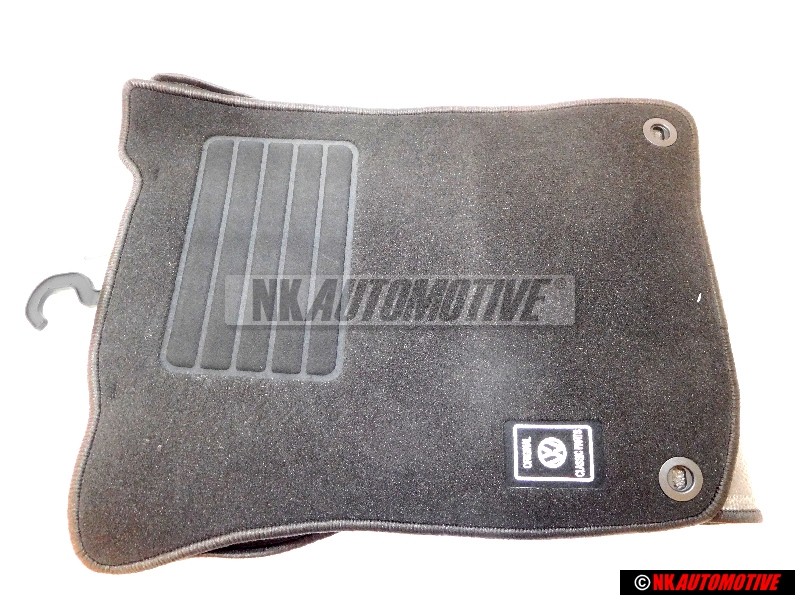 VW Classic Parts Set Foormats Textile LHD - ZCP902555