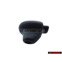 Original VW Selector Lever Handle Satin Black - 357713139A 01C
