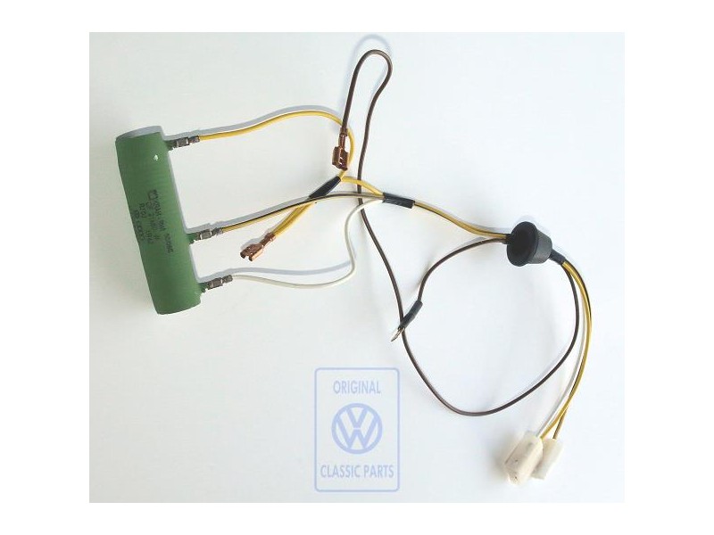 Original VW Wiring Harness With Resistance For Fan Motor - 171971281E