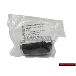 Original Audi Gearstick Knob (Leatherette) Satin Black - 4A0711141R 01C