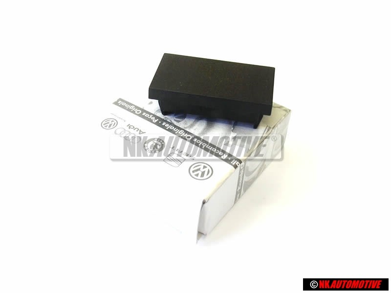 Original VW Centre Console Blank Cap Cover Black Golf MK2 - 321957087A 01C